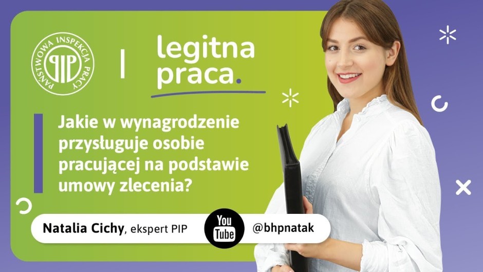 Jakie w wynagrodzenie przysługuje osobie pracującej na podstawie umowy zlecenia?