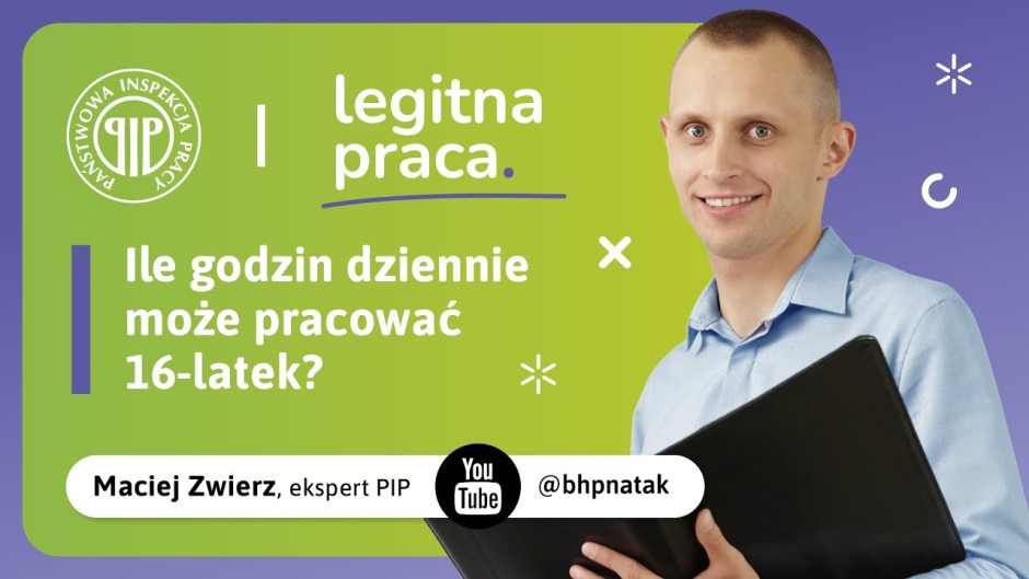 Ile godzin dziennie może pracować 16-latek?